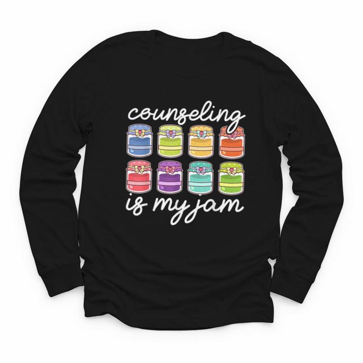 Counseling Is My Jam School Counselor Back To School Youth Long Sleeve Tee