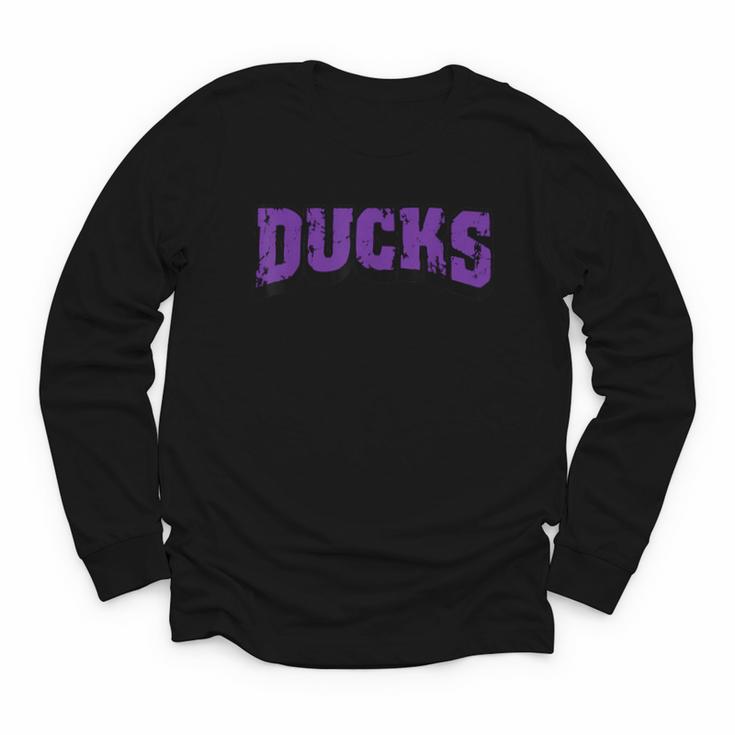 Ducks Back To School Spirit P Youth Long Sleeve Tee
