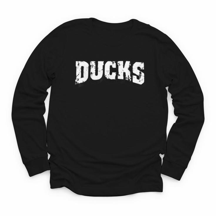 Ducks Back To School Spirit Youth Long Sleeve Tee