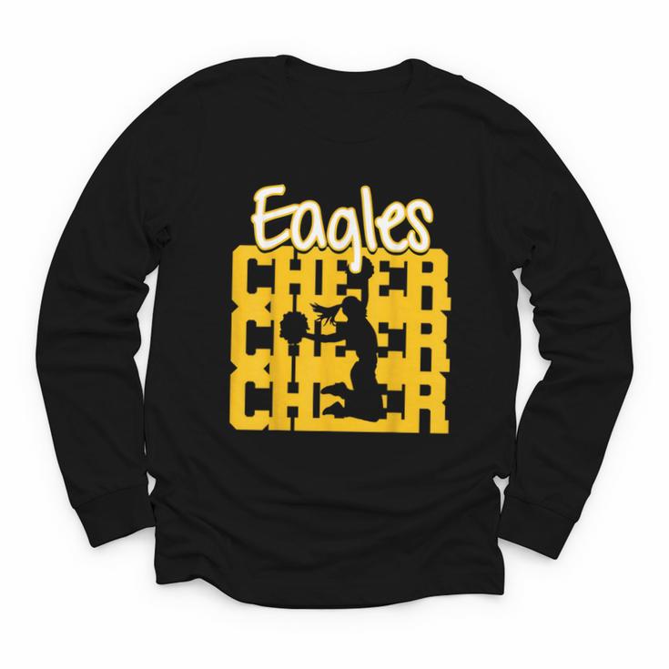 Eagles Cheer Back To School Cheerleading Spirit GY Youth Long Sleeve Tee