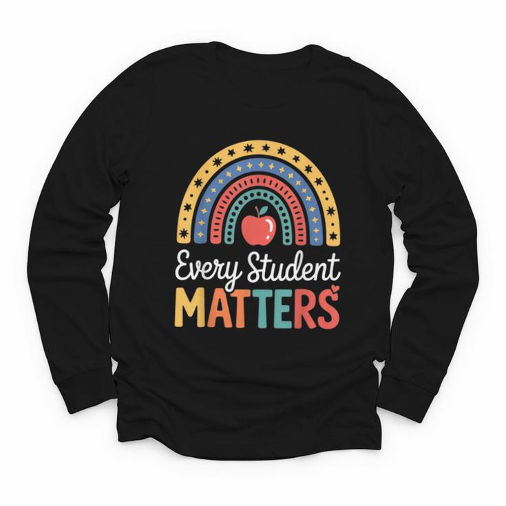 Every Student Matters Paraprofessional Back To School Youth Long Sleeve Tee