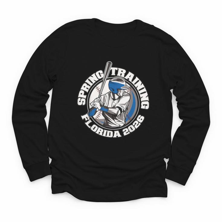 Florida Spring Trainings 2026 Baseball Grapefruit Cactus Youth Long Sleeve Tee