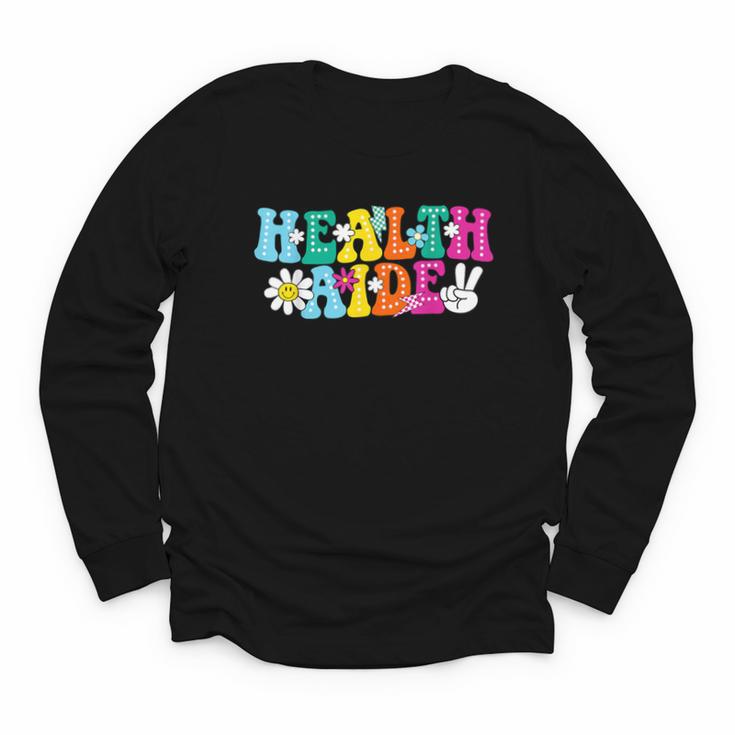 Health Aide Squad Admin Squad Back To School Youth Long Sleeve Tee