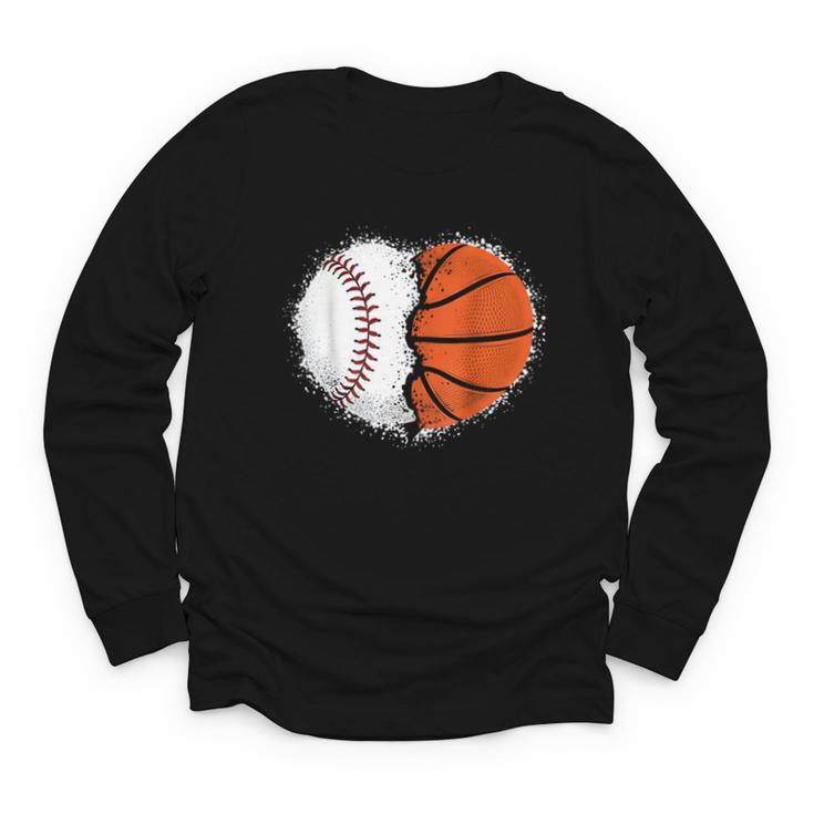 Heart 67 Meme Baseball Basketball Pocket Valentine's Day Tee Youth Long Sleeve Tee