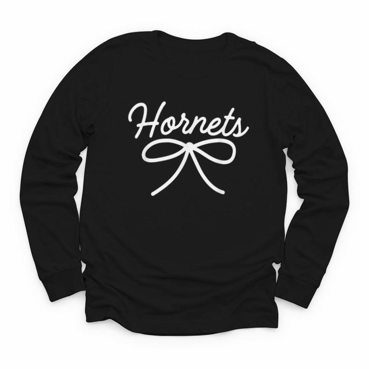 Hornets Back To School Spirit Youth Long Sleeve Tee