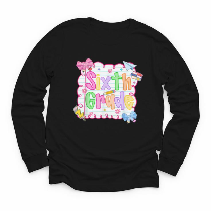 HUGvyn Back To School Youth Long Sleeve Tee