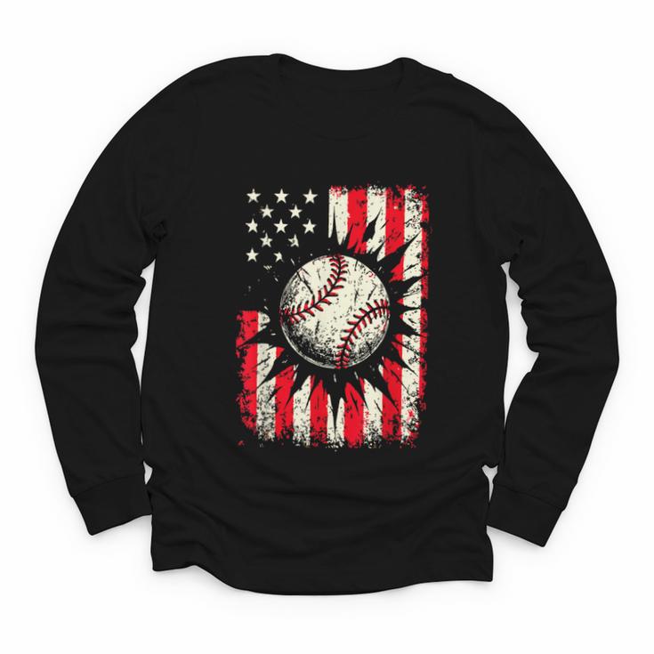 Ice Cream Baseball Drip Respect The Drip Youth Boy Baseball Youth Long Sleeve Tee