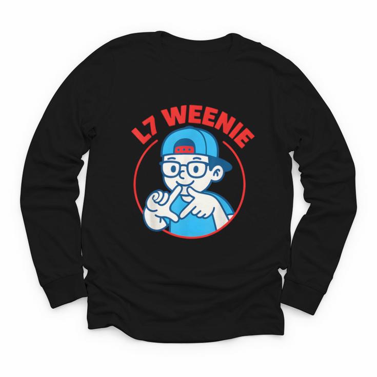 L7 Weenie Baseball Softball Youth Long Sleeve Tee