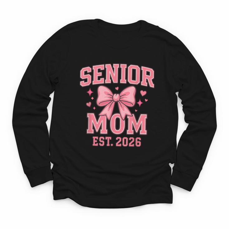 Last First Day Class Of 2026 Senior Mom Back To School Youth Long Sleeve Tee