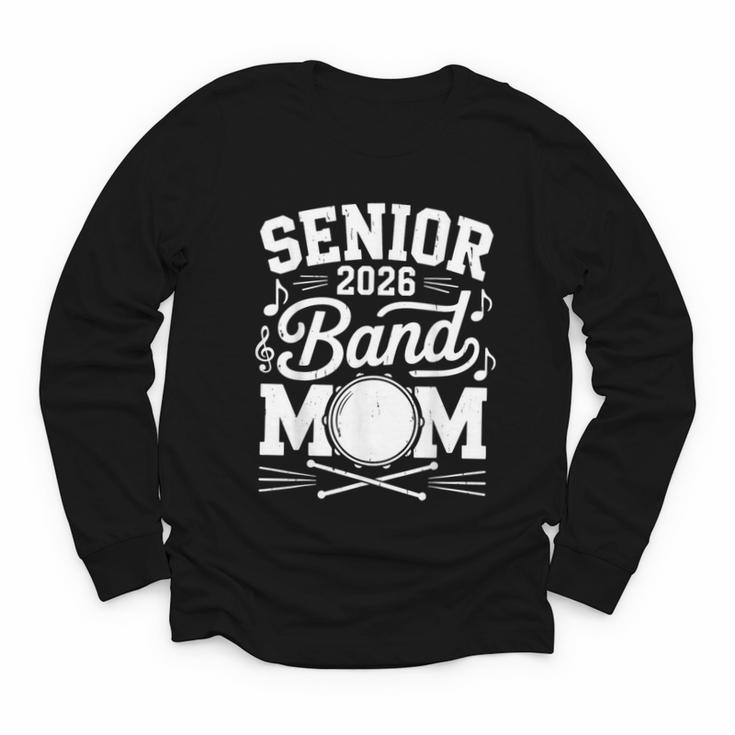 My Last First Day Senior 2026 Band Mom Back To School Retro Youth Long Sleeve Tee