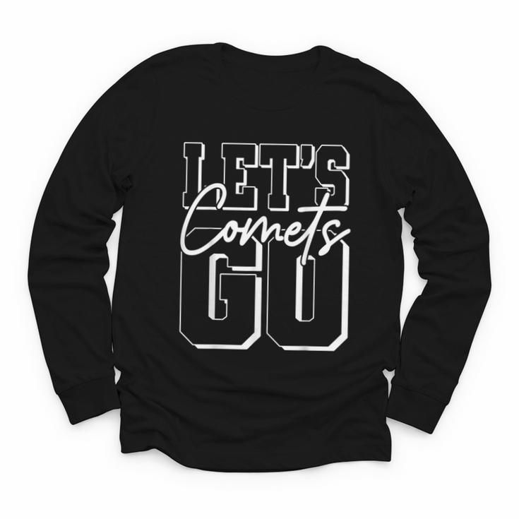 Let's Go Comets Back To School Spirit Youth Long Sleeve Tee