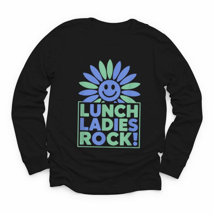 Lunch Lady Squad Cafeteria Worker Back To School Youth Long Sleeve Tee