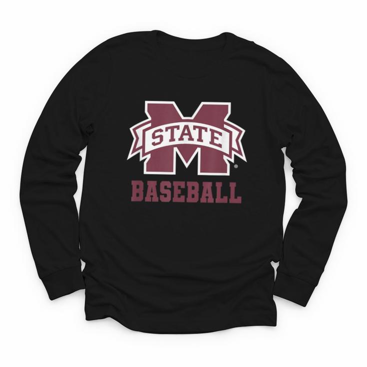 Mississippi State Baseball Bulldogs NCAA MS16 Youth Long Sleeve Tee