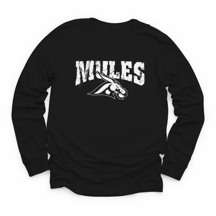 Mules Back To School Spirit Youth Long Sleeve Tee