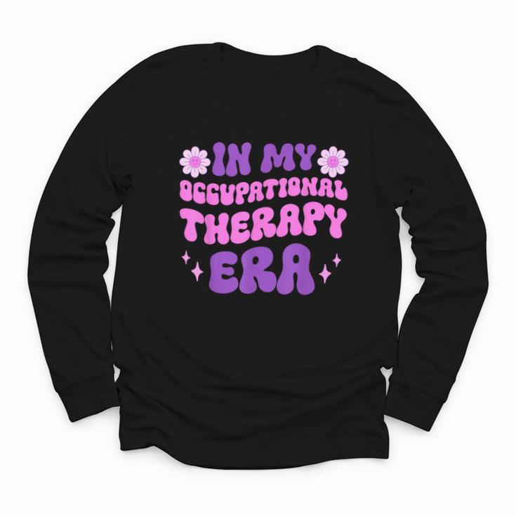 In My Occupational Therapy Era Groovy OT Back To School Youth Long Sleeve Tee