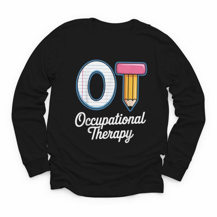 Occupational Therapy OT And COTA Back To School Youth Long Sleeve Tee