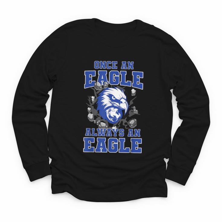 Once An Eagle Always An Eagle Back To School Spirit B Youth Long Sleeve Tee