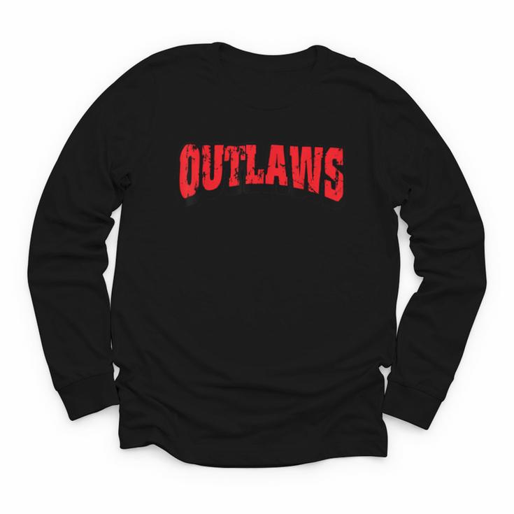 Outlaws Back To School Spirit R Youth Long Sleeve Tee