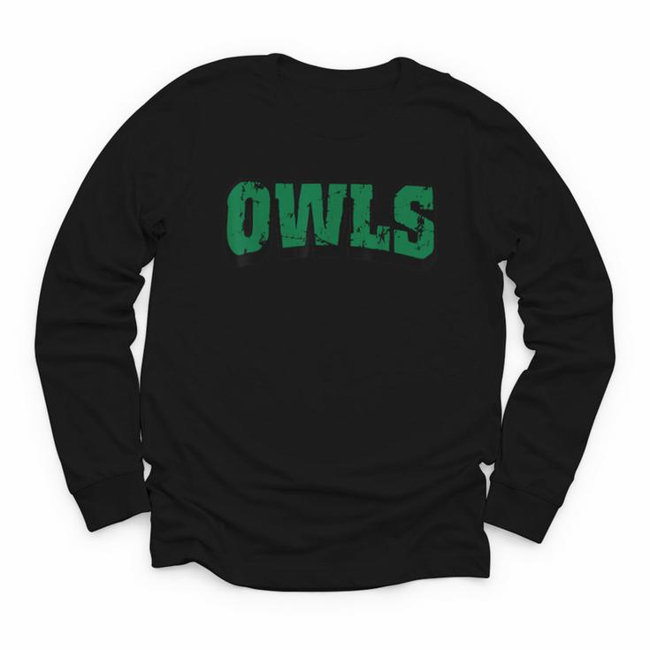 Owls Back To School Spirit G Youth Long Sleeve Tee