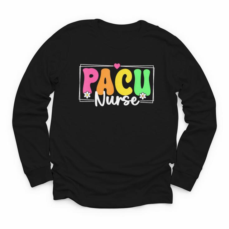 PACU Nurse Back To School Student Nurse Youth Long Sleeve Tee
