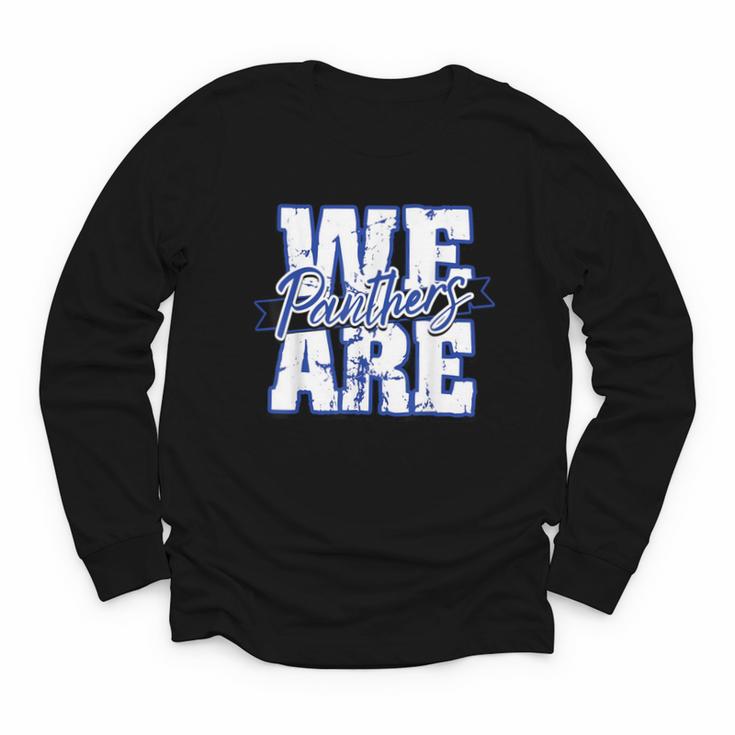 Panthers Back To School Spirit B Youth Long Sleeve Tee
