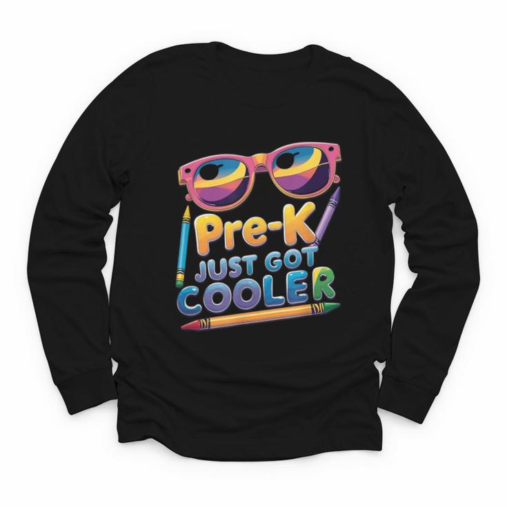Pre K Back To School Shirt First Day Toddler Boys Girls Tee Youth Long Sleeve Tee