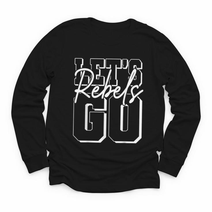 Rebels Back To School Spirit Youth Long Sleeve Tee