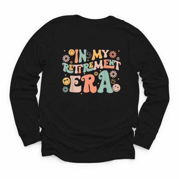 In My Retirememt Era Retro Back To School Youth Long Sleeve Tee
