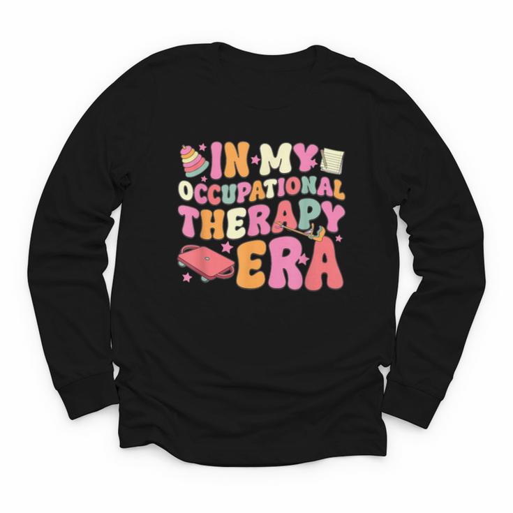 Retro In My Occupational Therapy Era OT OTA Back To School Youth Long Sleeve Tee