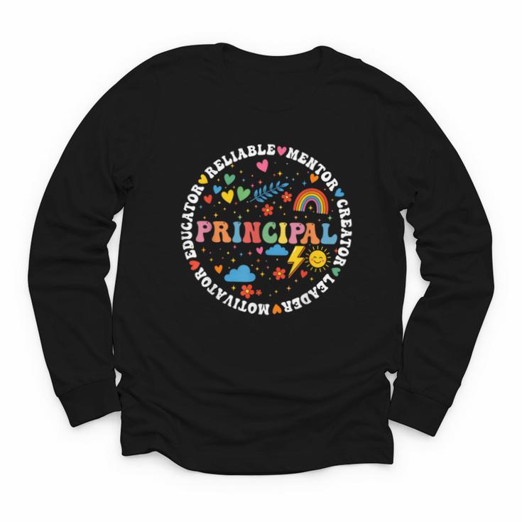 School Assistant Principal Back To School Men Women Youth Long Sleeve Tee