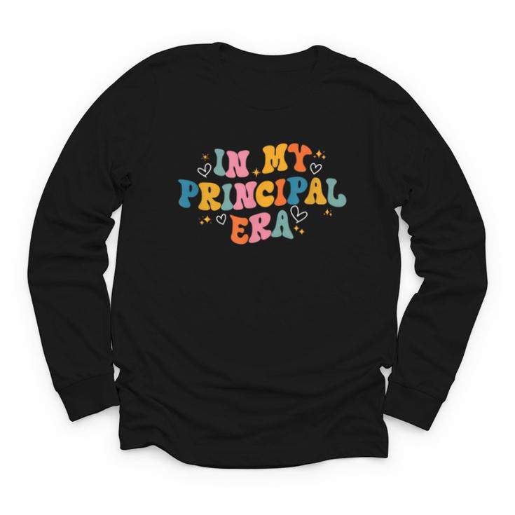 School Principal Back To School In My Principal Era Youth Long Sleeve Tee School Principal Back To School In My Principal Era Youth Long Sleeve Tee