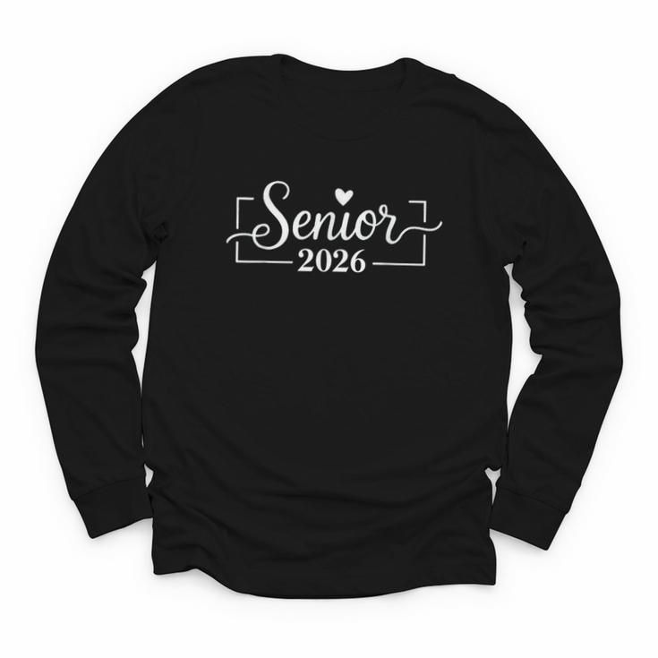 Senior 2026 Graduation Back To School Class Youth Long Sleeve Tee