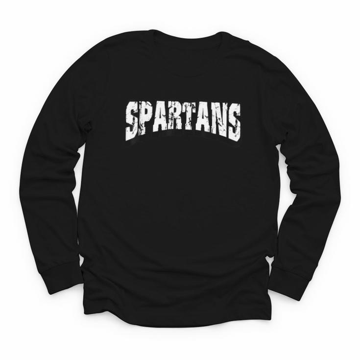 Spartans Back To School Spirit Youth Long Sleeve Tee