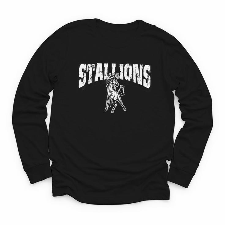 Stallions Back To School Spirit Youth Long Sleeve Tee