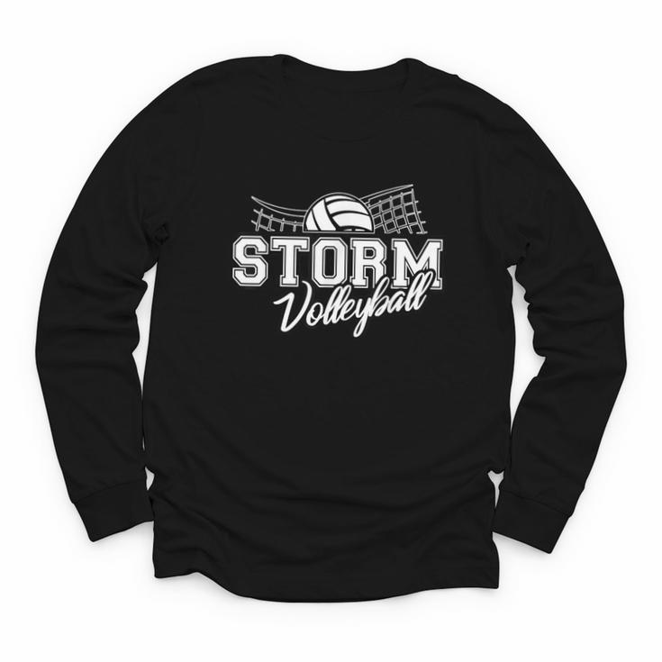 Storm Volleyball Back To School Spirit Youth Long Sleeve Tee