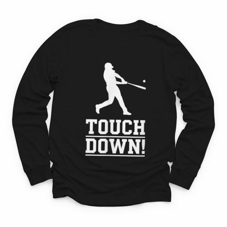 Touchdown Baseball Football Sports Youth Long Sleeve Tee