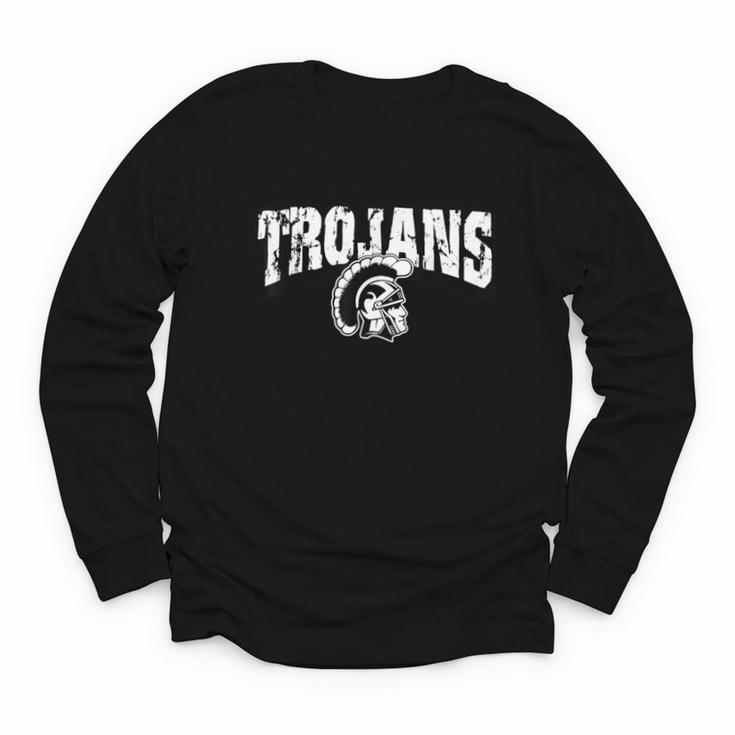 Trojan Back To School Spirit Youth Long Sleeve Tee