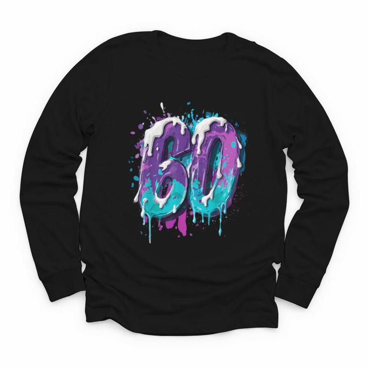 Vintage Baseball 60 Number Youth Long Sleeve Tee Vintage Baseball 60 Number Youth Long Sleeve Tee