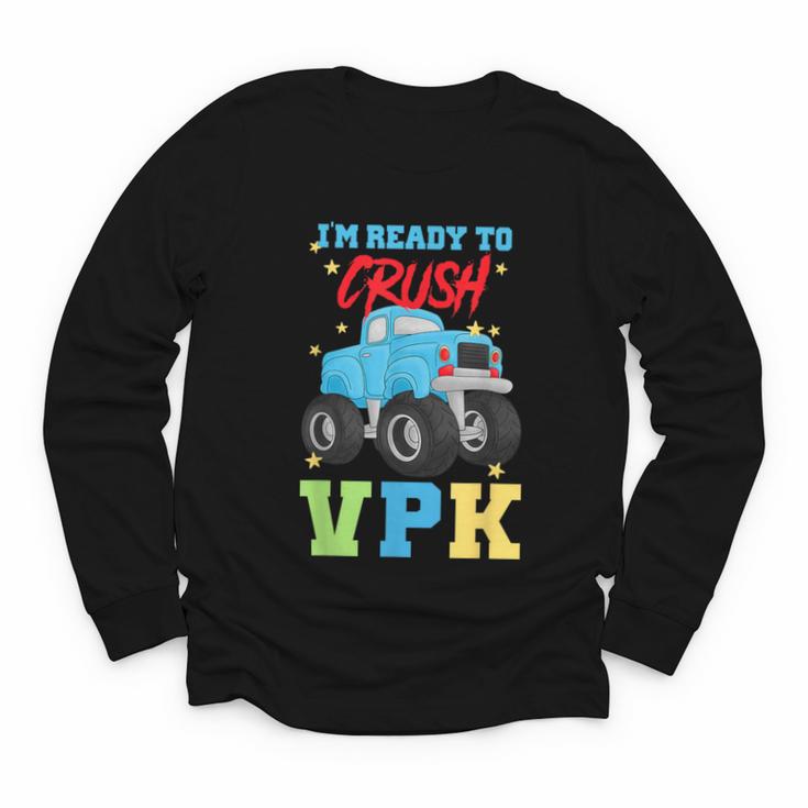 VPK Back To School 1st Day Of School Prekindergarten Kids Youth Long Sleeve Tee