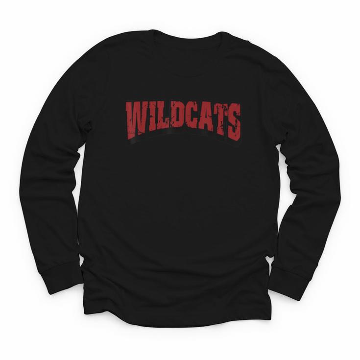 Wildcats Back To School Spirit M Youth Long Sleeve Tee