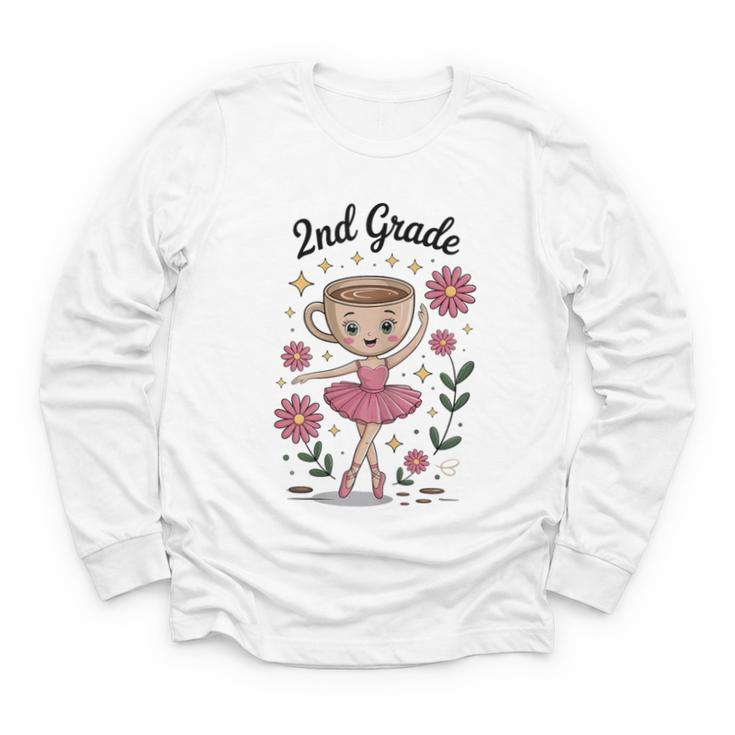 Back To School Italian Brainrot Second Grade Youth Long Sleeve Tee