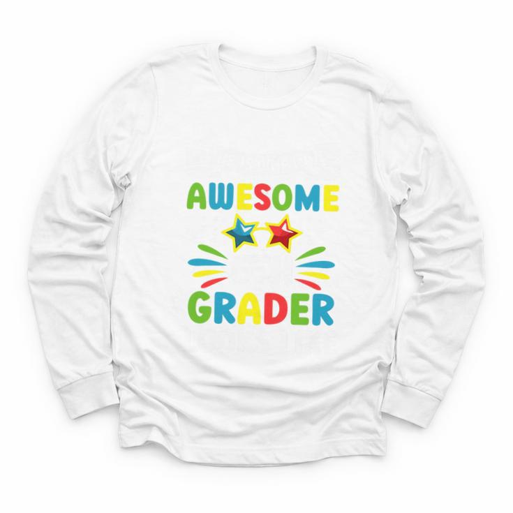Back To School Sixth Grade Shirt First Day Boys Girls Kids Premium Tri-Blend Youth Long Sleeve Tee
