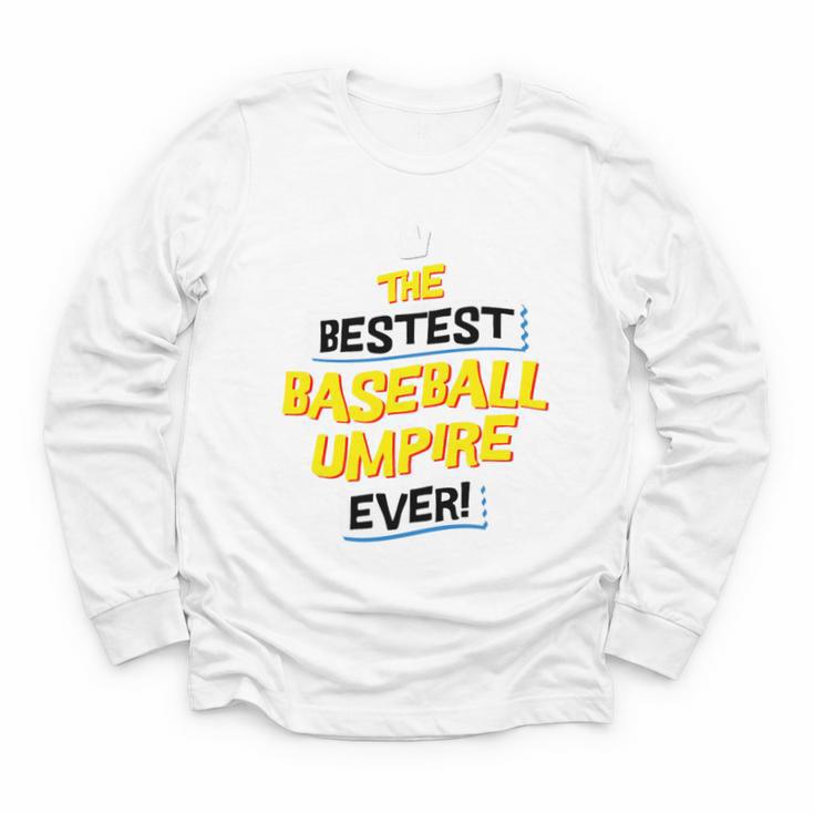 Best Baseball Umpire Job Occupation Premium Tri-Blend Youth Long Sleeve Tee