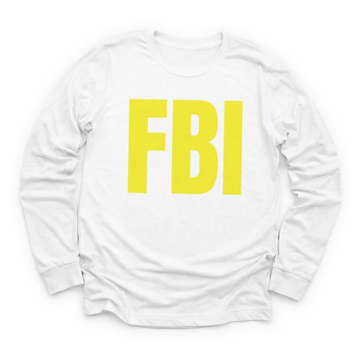 FBI Frequent Bathroom Inspector Back To School Youth Long Sleeve Tee