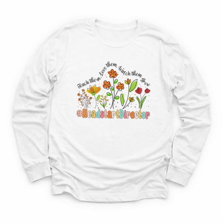 Headstart Director Appreciation Week Back To School Youth Long Sleeve Tee