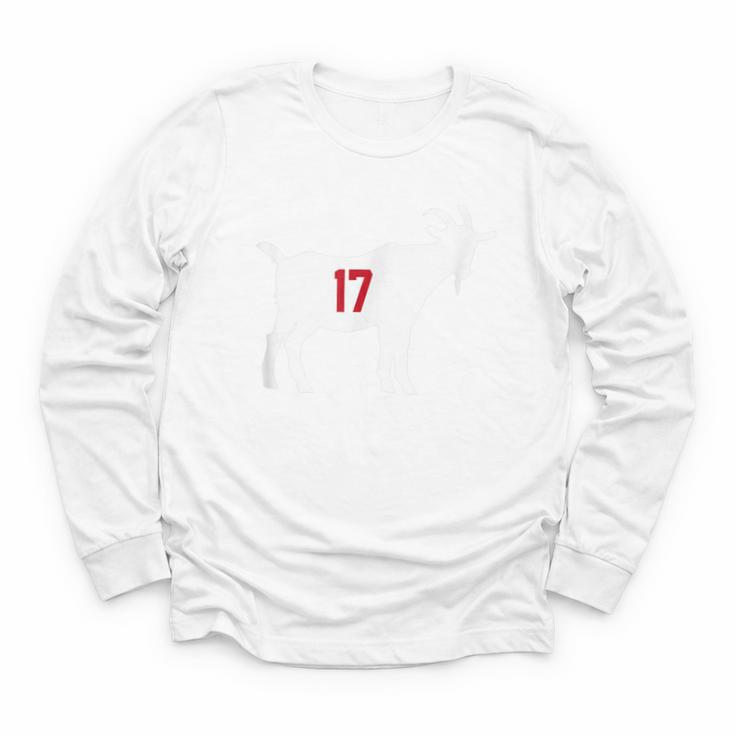 Lovers Baseball Goat 17 Apparel Men Women Kids Youth Long Sleeve Tee
