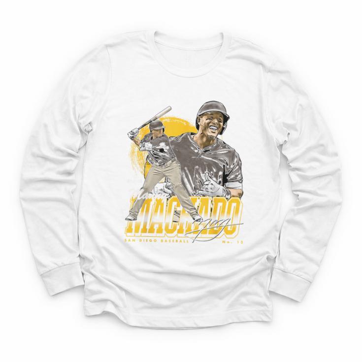 Manny Machado San Diego MLB Baseball Players MLBMMA302N Youth Long Sleeve Tee