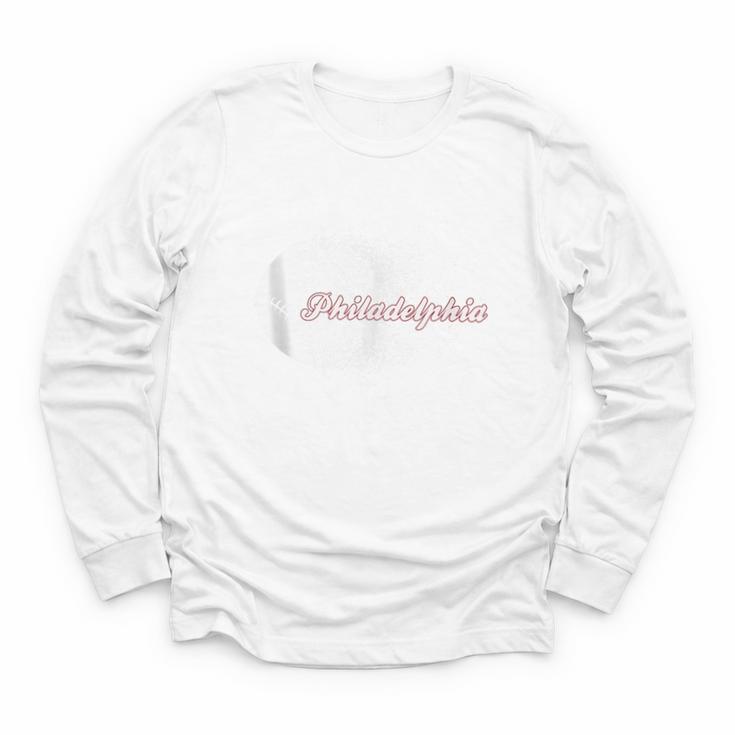 Philadelphia Baseball Skyline Philly Men Women Youth Long Sleeve Tee