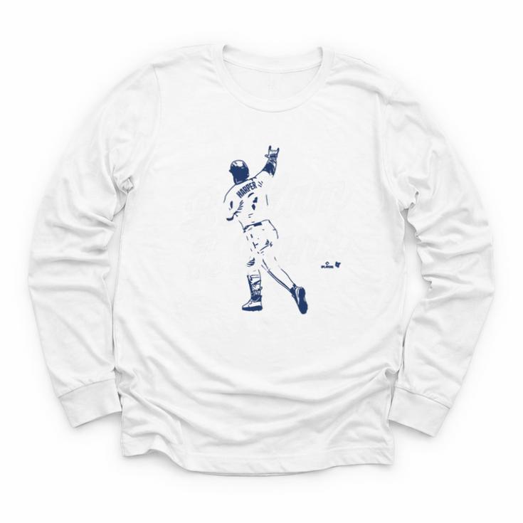 Philly Bedlam Bedlam At The Bank Philadelphia Baseball Premium Tri-Blend Youth Long Sleeve Tee