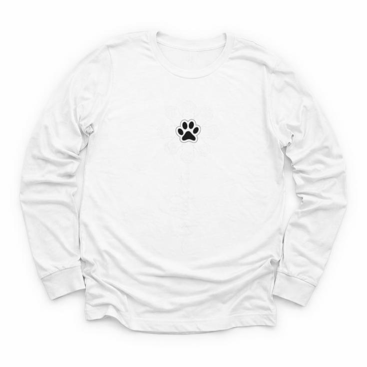 Wildcats Sunflower Sports Team Spirit Mascot Back To School Premium Tri-Blend Youth Long Sleeve Tee